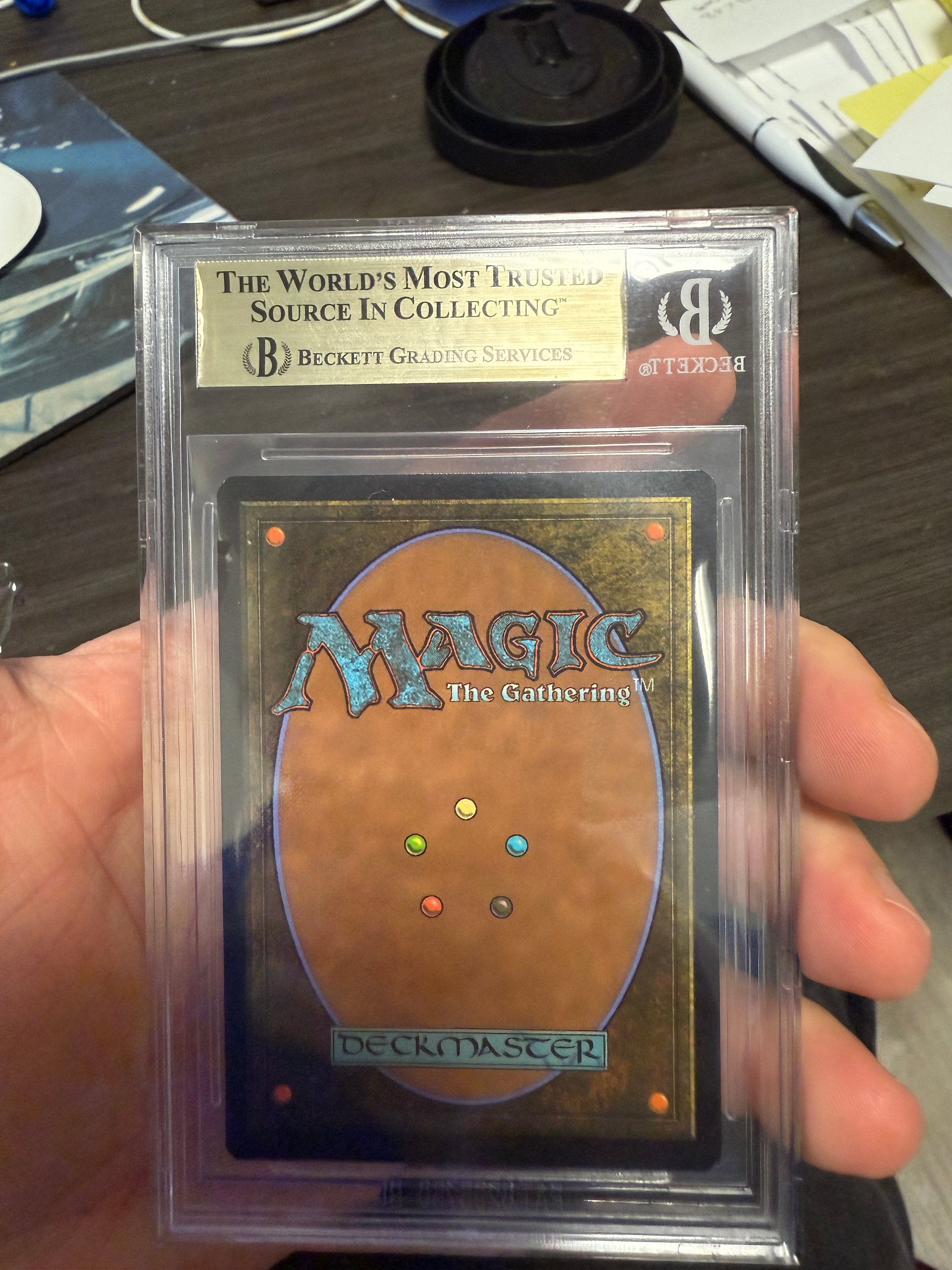 The Soul Stone (Borderless Foil) – Beckett 9.5 Gem Mint | 2025 Marvel’s Spider-Man MTG Crossover | Legendary Infinity Stone product image (2)