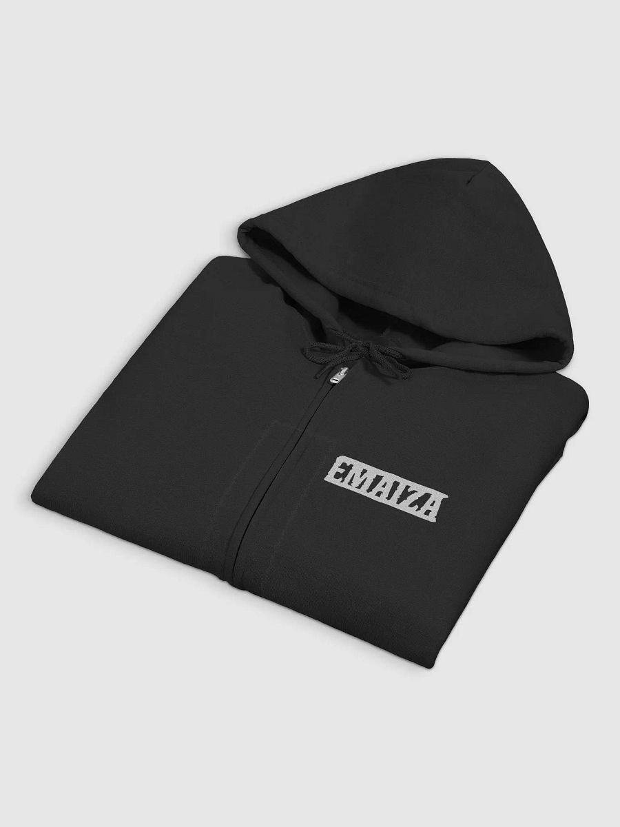 EMAIZA Unisex Zip-Hoodie (WHITE logo) product image (5)