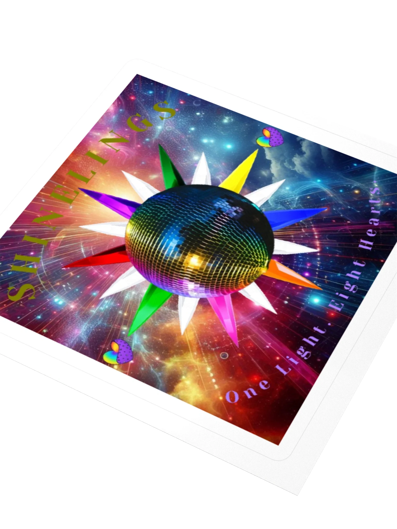 Shinelings Eight-Point Starburst Logo sticker product image (3)