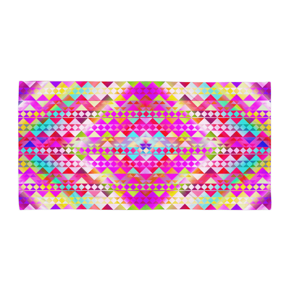 Pink Tribal Towels product image (1)