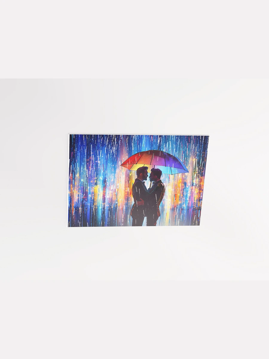 City Serenade - Love in the Rain Matte Poster product image (3)