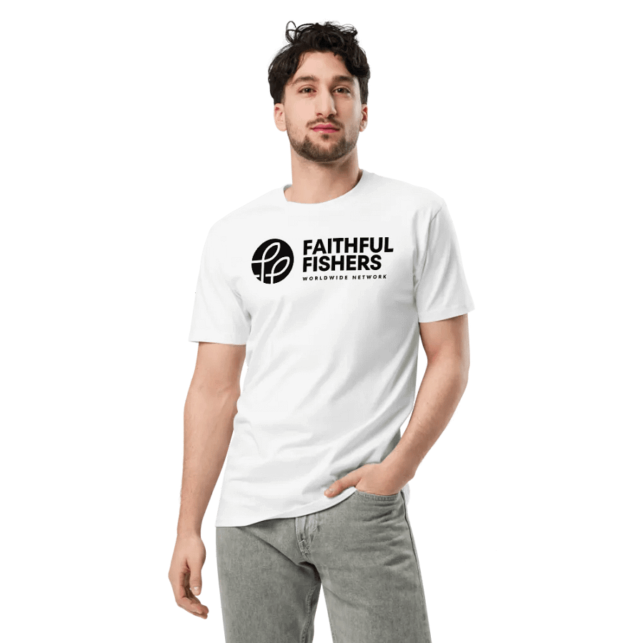 Faithful Fishers T-Shirt | Black Text product image (18)