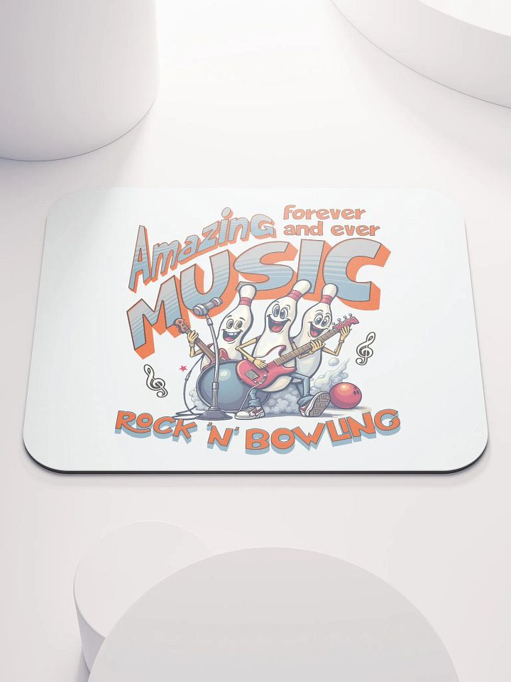 Amazing Music Rock N Bowling Mouse Pad product image (2)