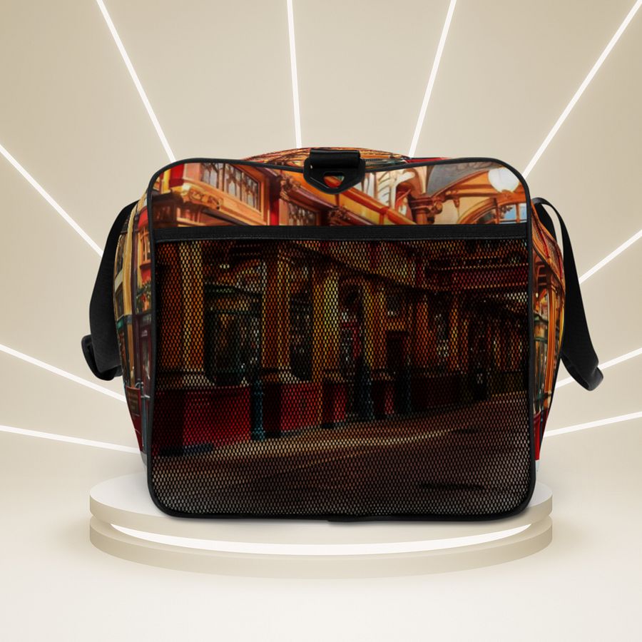 Leadenhall Market London All Over Print Duffel Bag product image (10)
