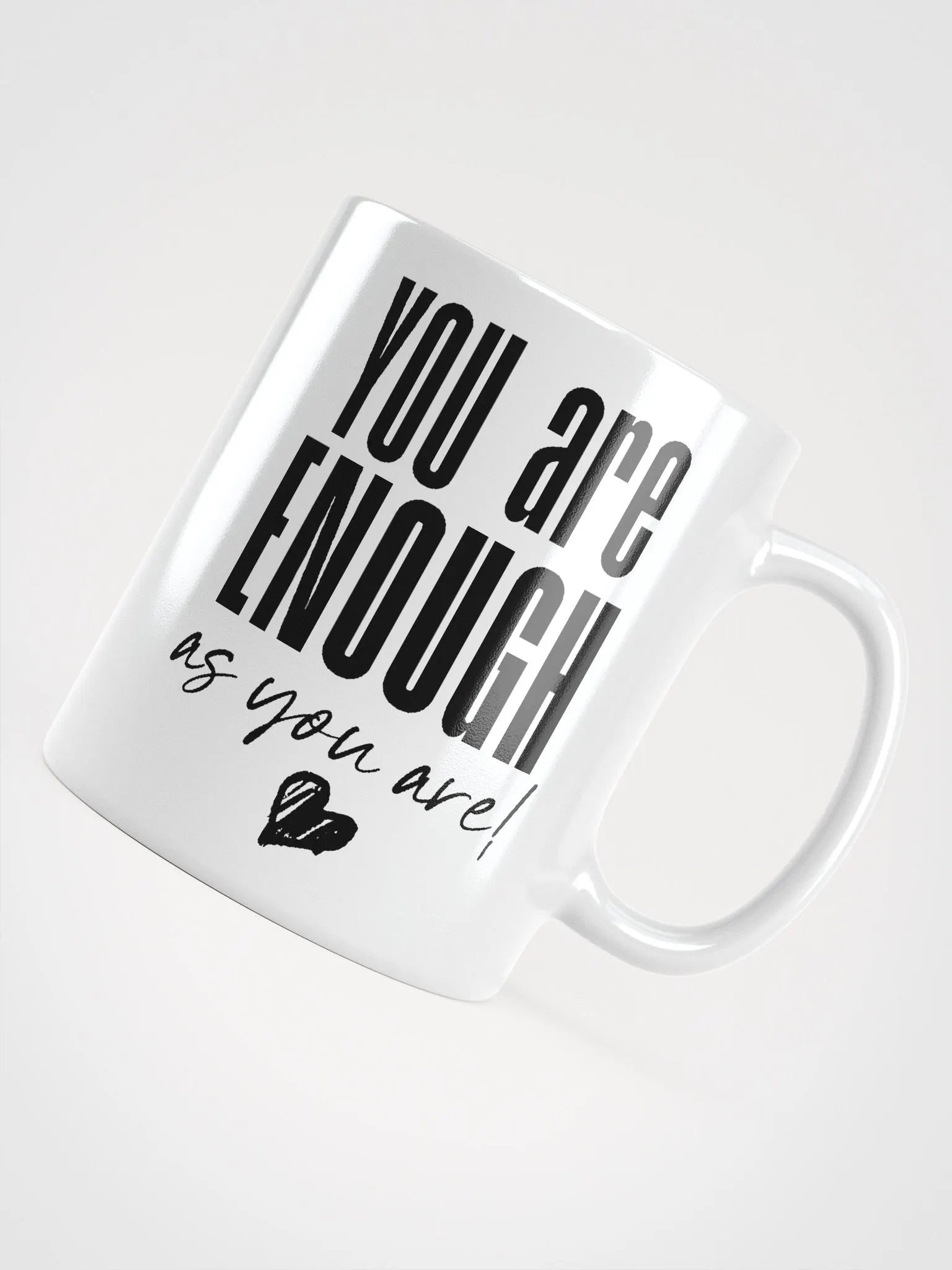 You are Enough Mug - white product image (7)