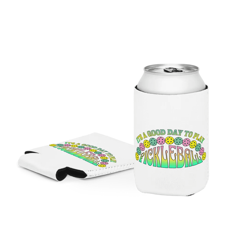 It's A Good Day To Play Pickleball Half Moon Coozie product image (3)