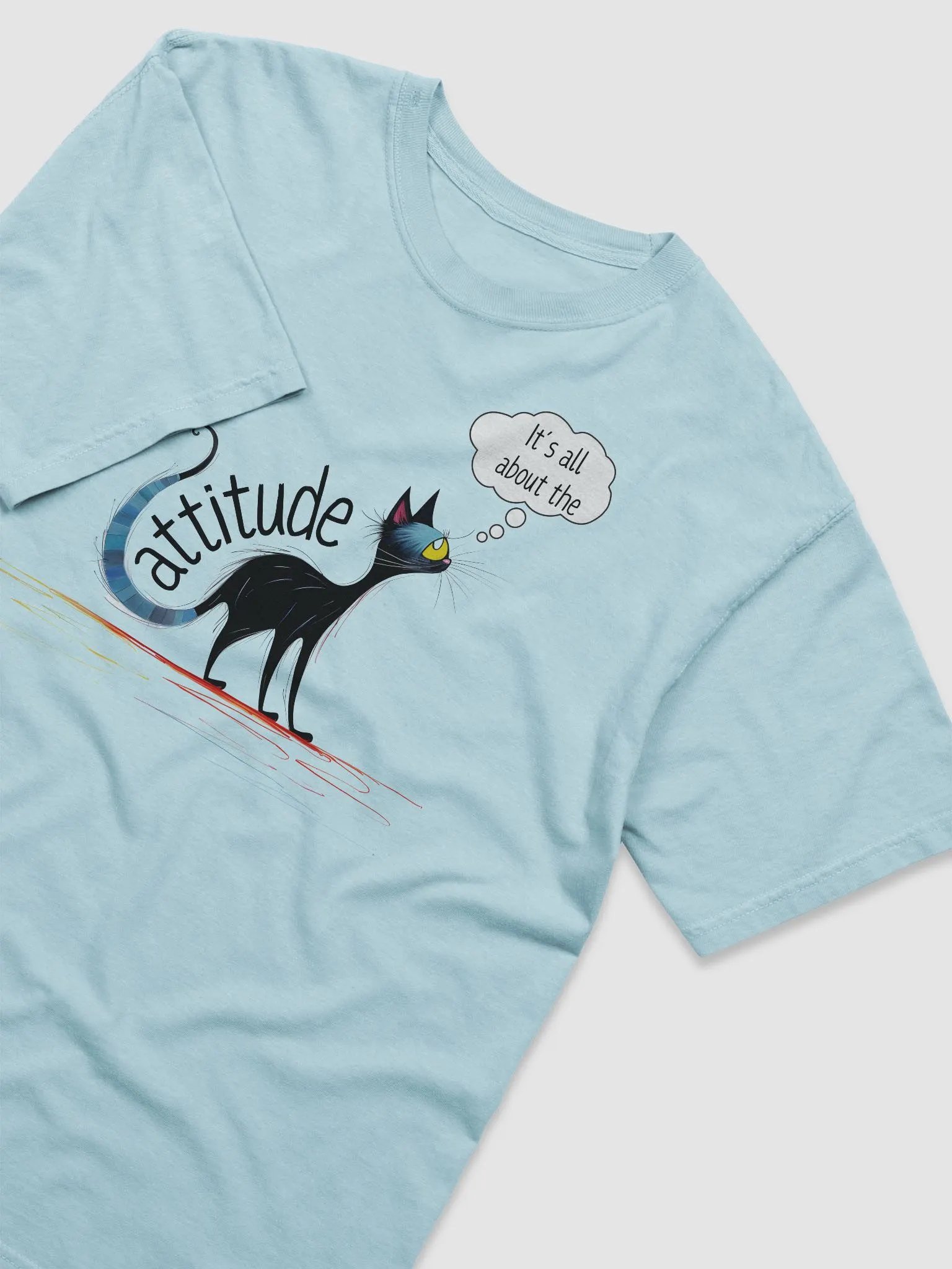 Whimsical Cattitude T-Shirt product image (8)