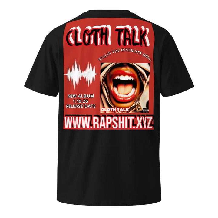 Cloth Talk Promo Tee + Digital Album (Limited Edition) product image (2)