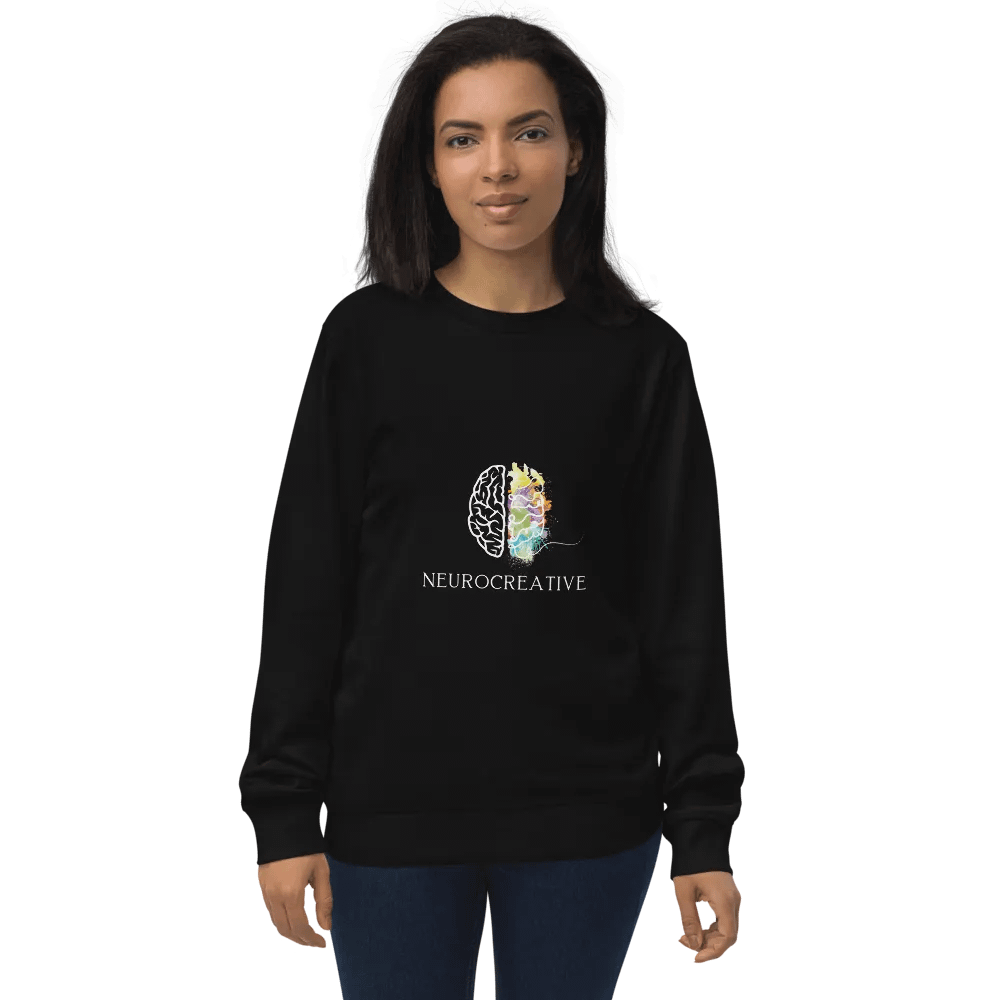 Neurocreative- Unisex Organic Cotton Sweatshirt product image (7)