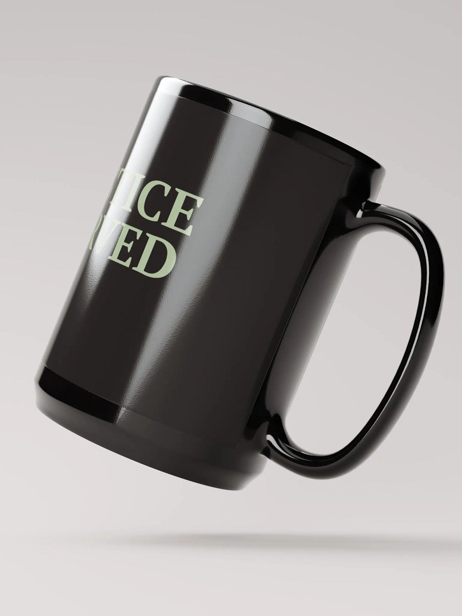 Justice Served TV Black Glossy Mug product image (3)