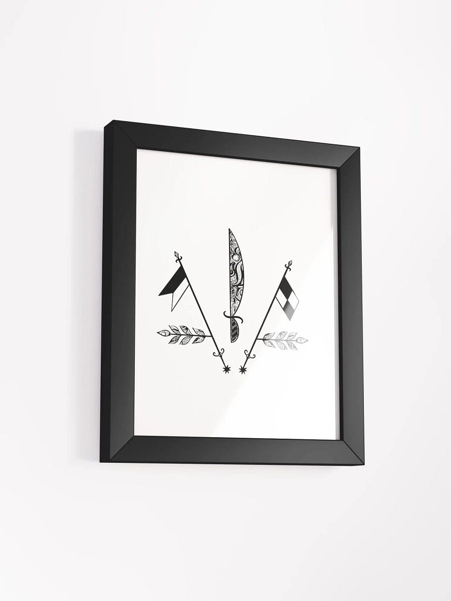Frame with Ogou Sen Jacques vèvè product image (2)