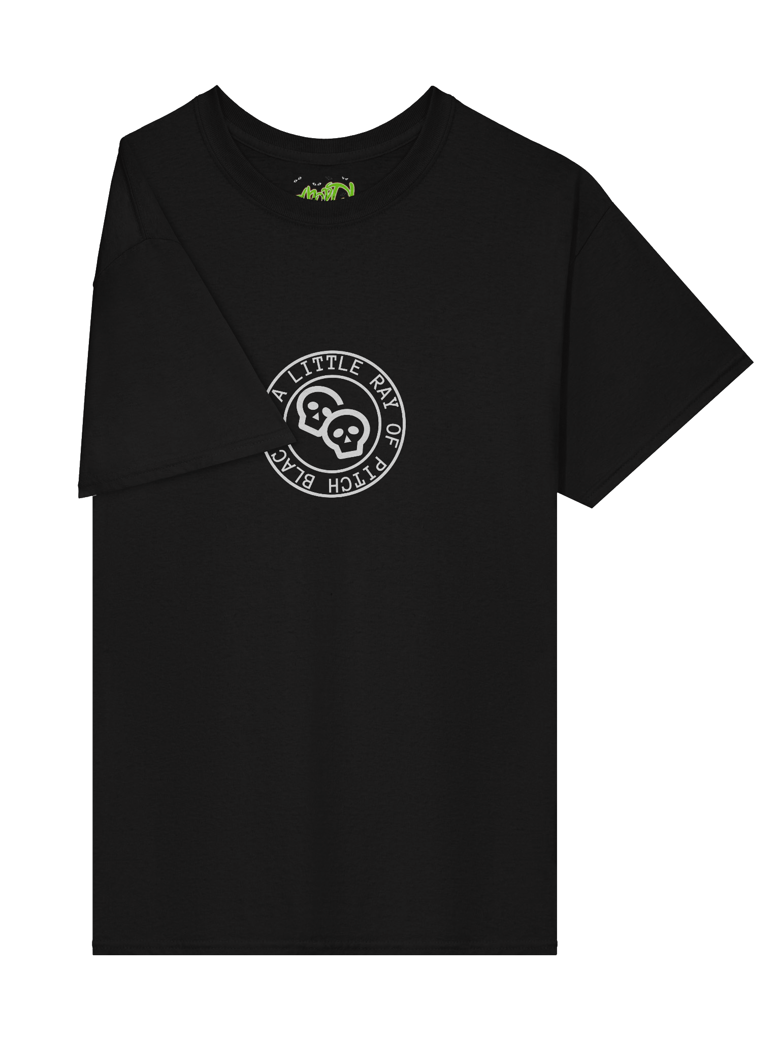 Pitch black M tee product image (4)