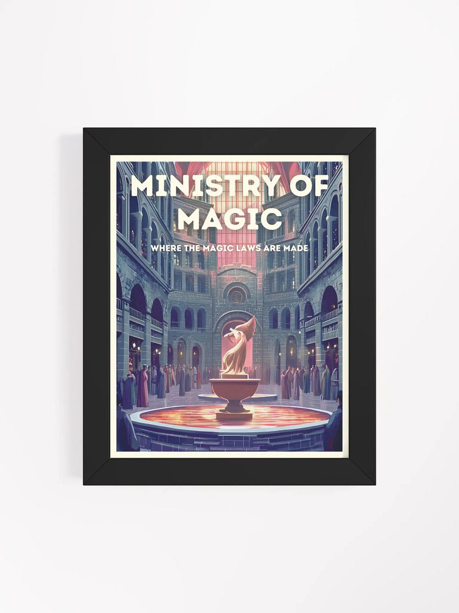 Ministry of Magic Vintage Travel Poster product image (4)
