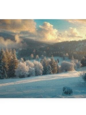 Puzzle (500-Piece) - Beautiful Winter Scenery product image (1)