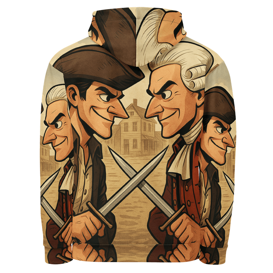 Double Agent Duel Hoodie – Colonial Shadow Ops Edition product image (3)