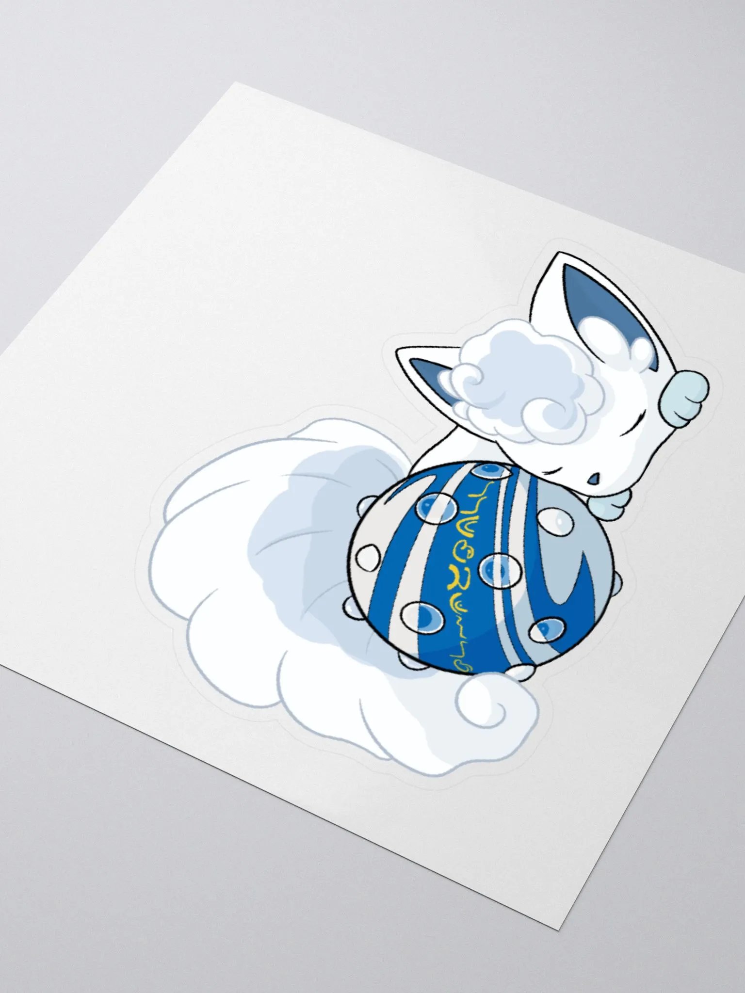 Snow Fox Sticker product image (3)