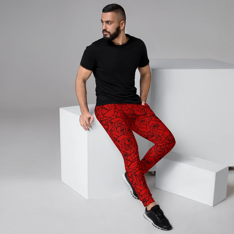 Loads of Roses · red-black joggers product image (12)