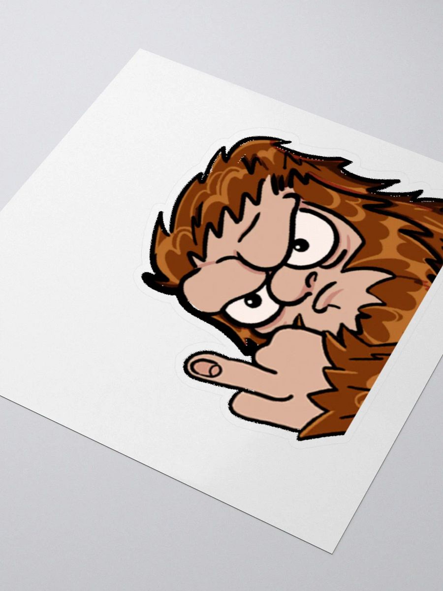 Sasquatch Middle Finger Sitcker product image (7)