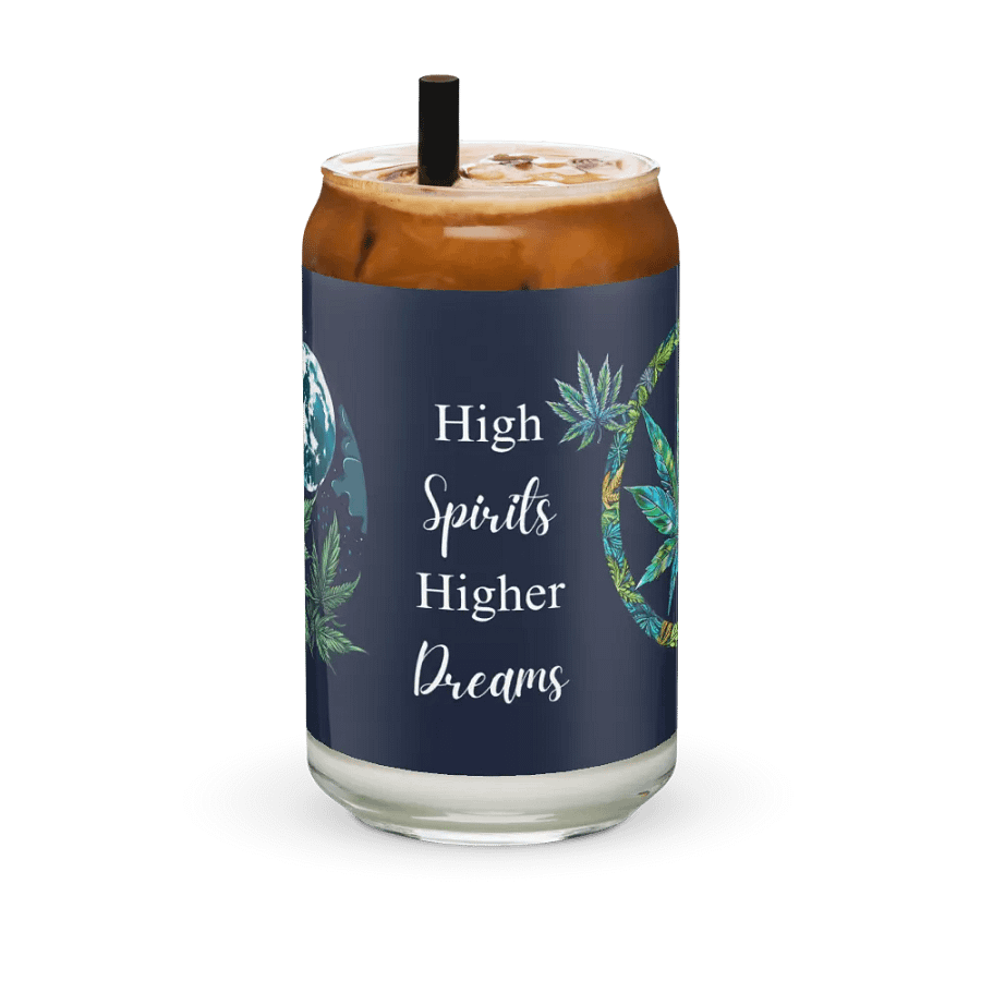 Moonlit Cannabis Can Glass product image (36)