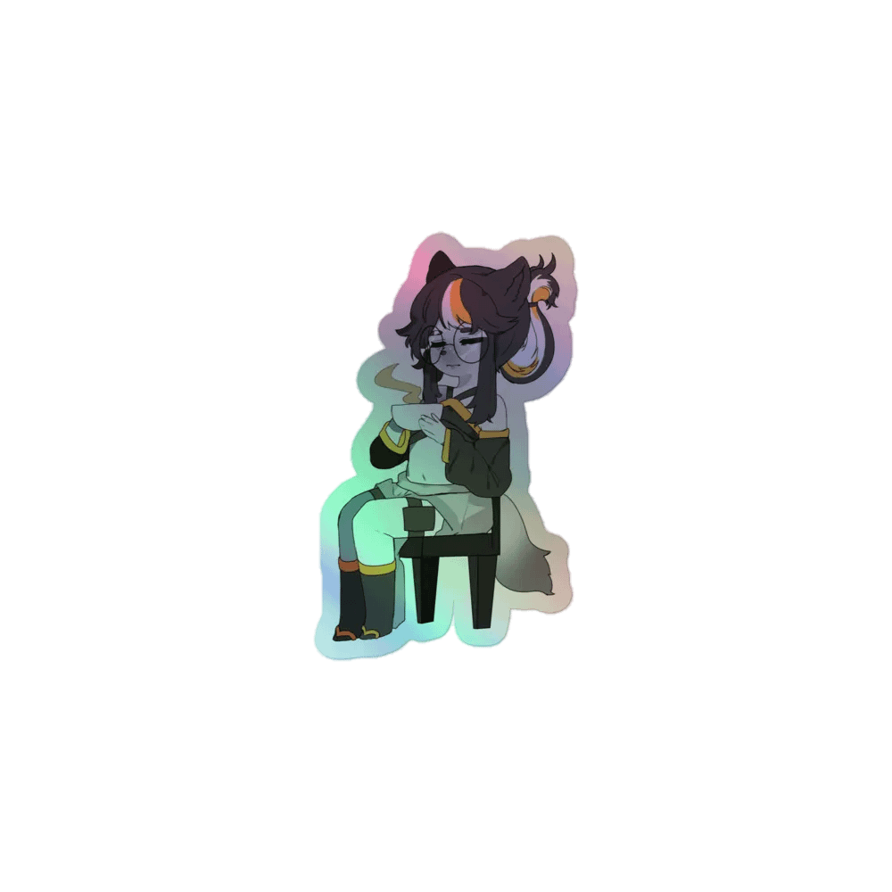 Groggy Shiro Holographic Sticker product image (1)