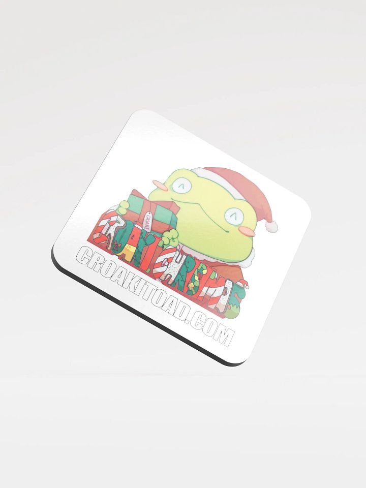 Croaki Christmas Coaster product image (1)