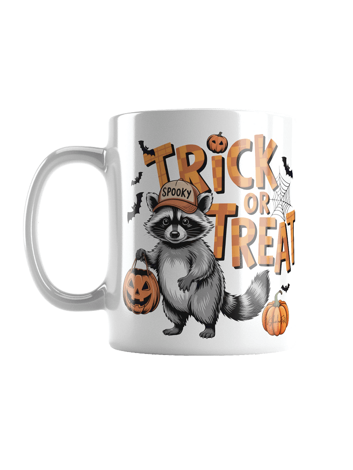 Raccoon Trick or Treat Mug product image (1)