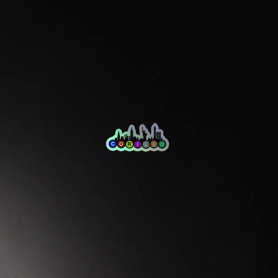 City Connect Holographic Sticker product image (3)