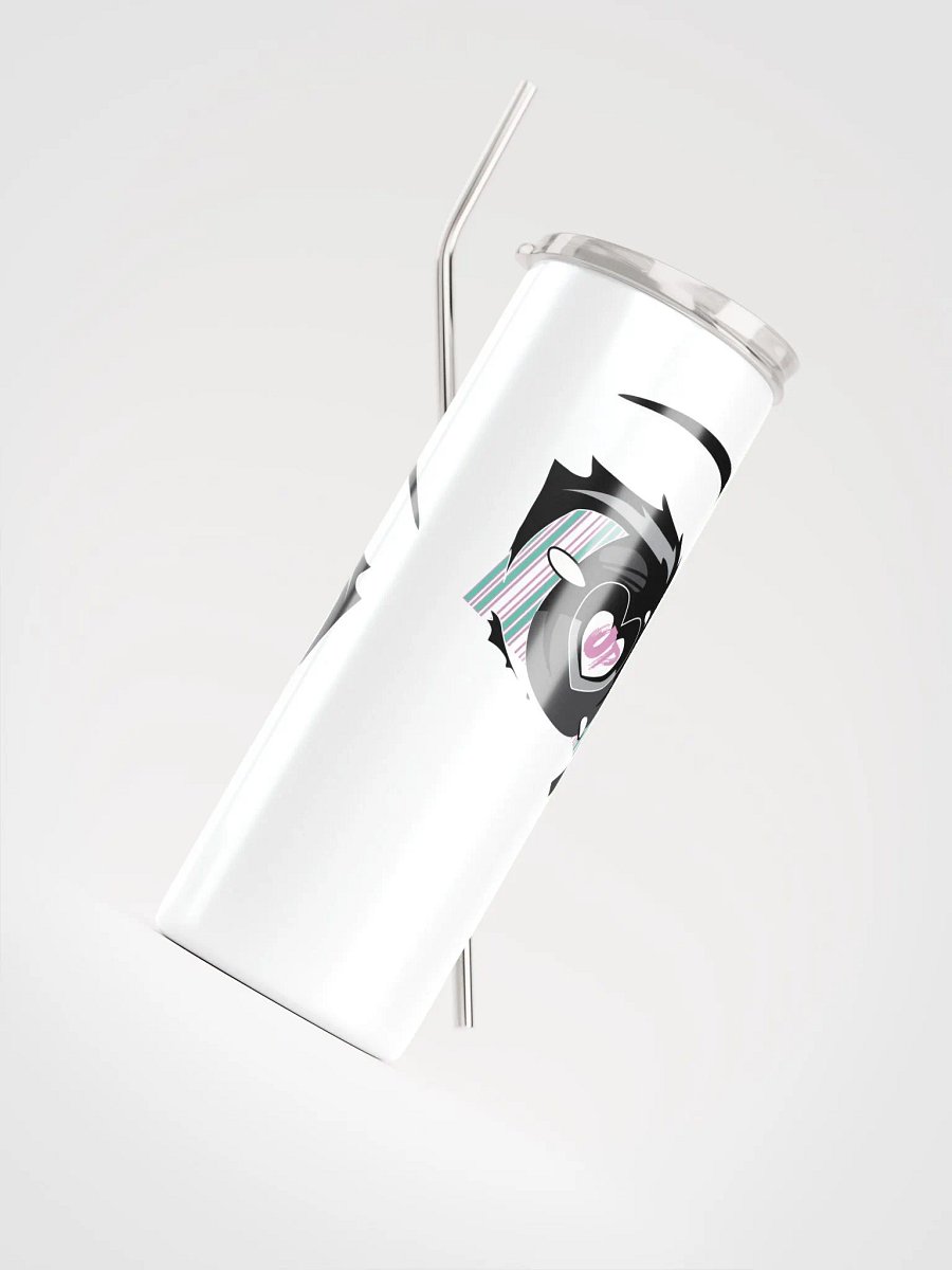 OptimusProcrastinus Eyes Tumbler (White/Grey) product image (4)