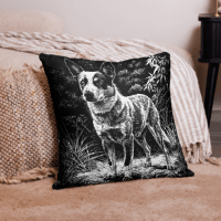 Australian Cattle Dog Throw Pillow product image (4)