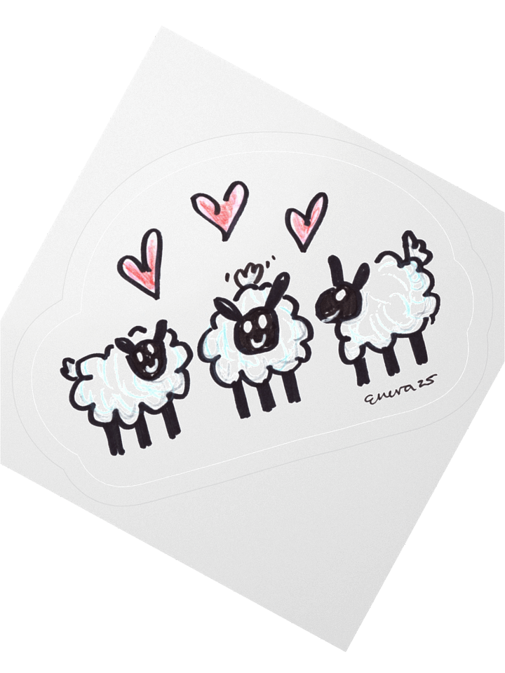 Sheep Sticker product image (2)