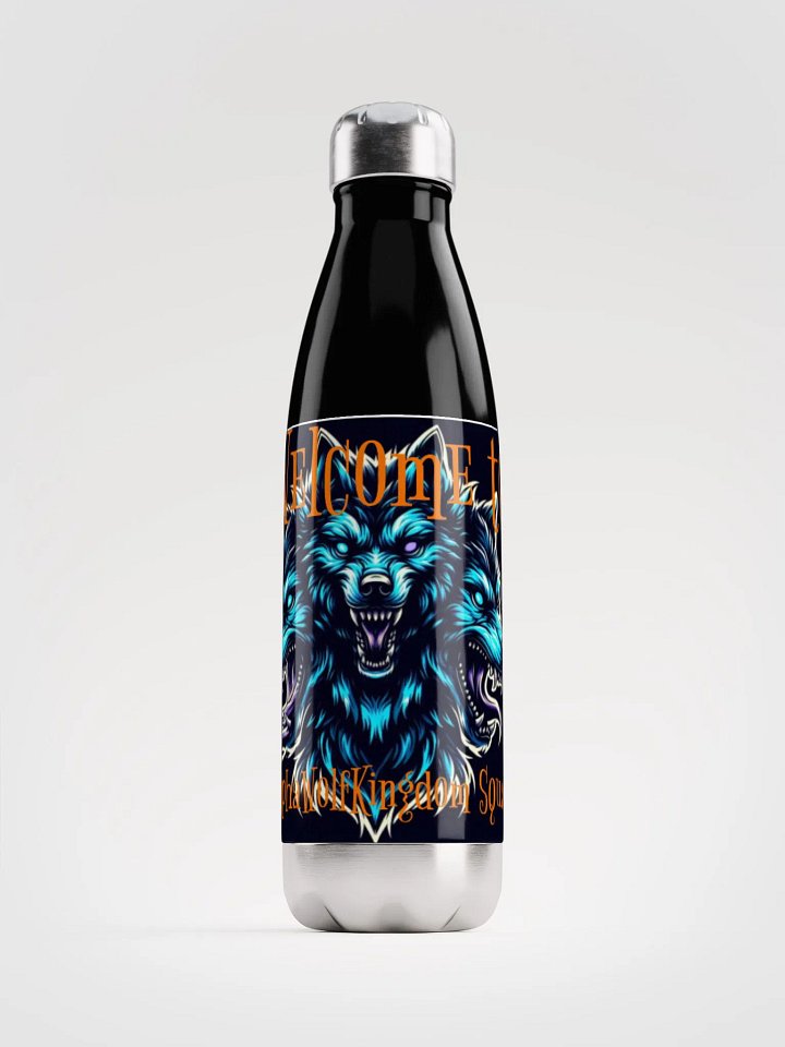 AlphaWolfKingdom Squad Stainless Steel Water Bottle product image (2)