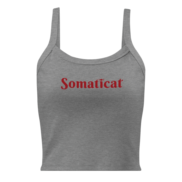 Somaticat Women's Micro-Rib Tank Top product image (1)