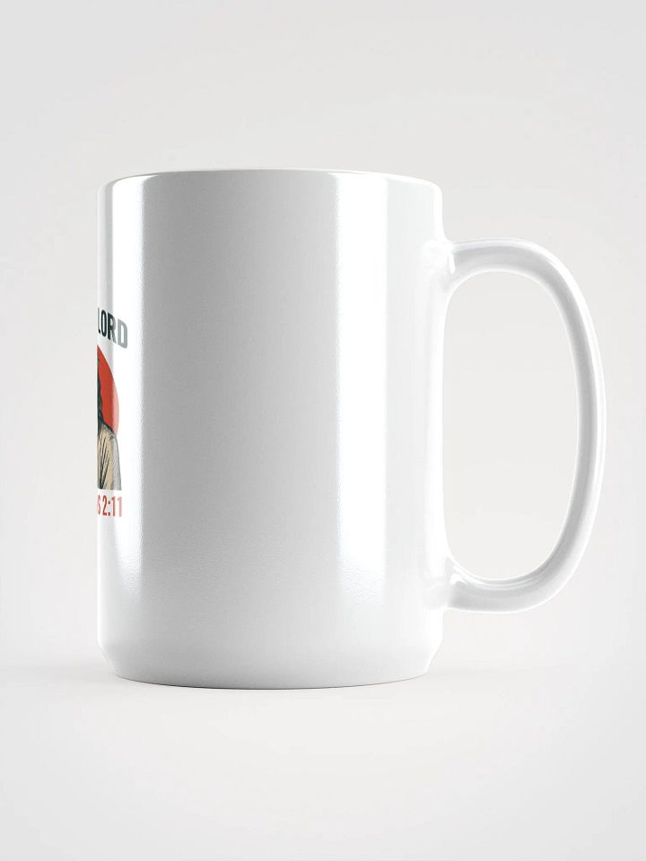 Crowned Savior White Glossy Mug-Jesus is Lord product image (1)