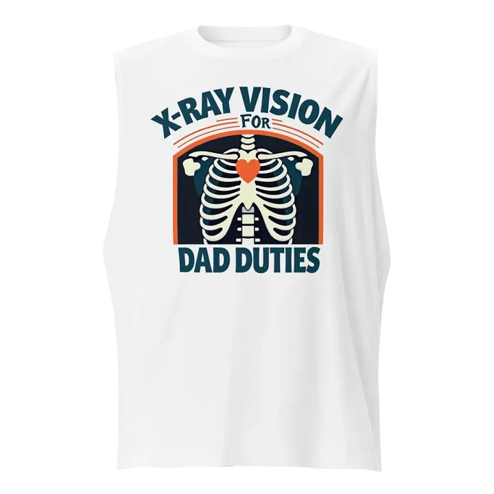 Dad Duties X-Ray Vision Muscle Tank product image (5)