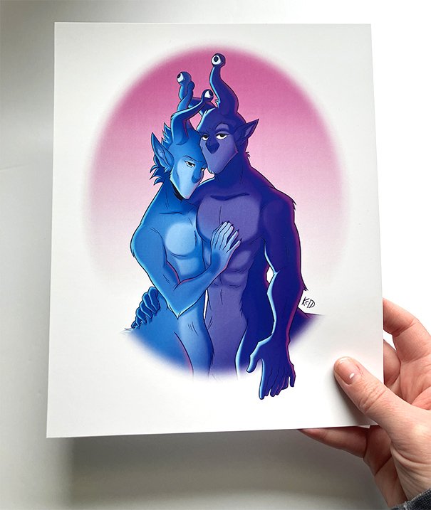 Andalite Husbands - 8 x 10 Print product image (1)