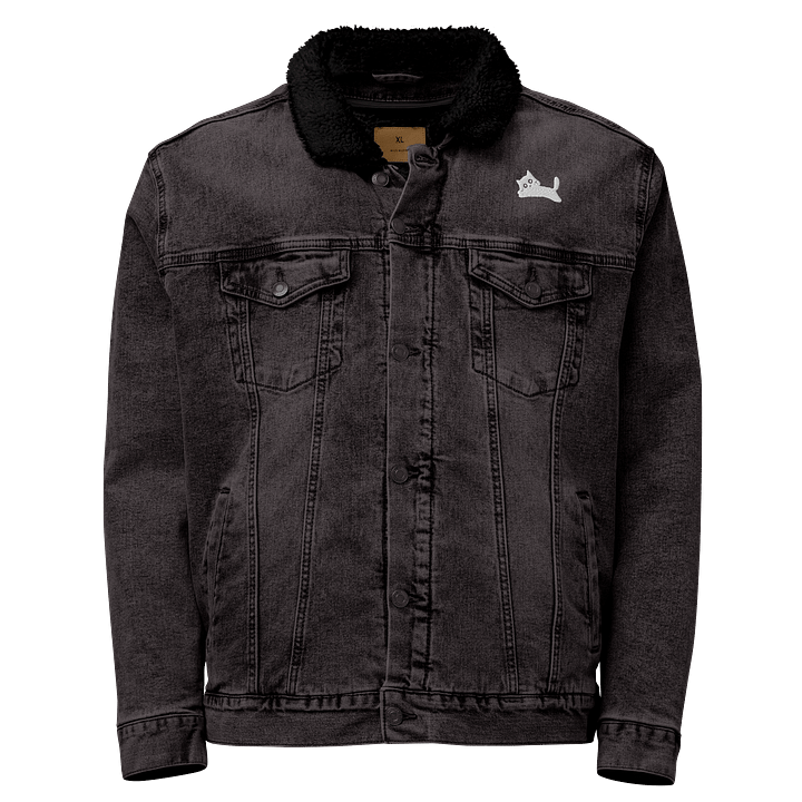 REIMAGINED DENIM: UNISEX SHERPA JACKET product image (1)