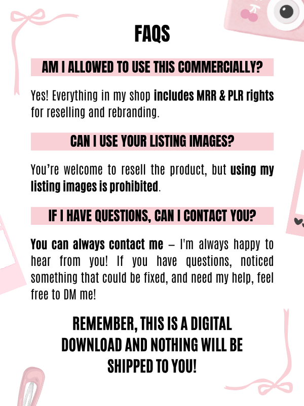 MRR & PLR Pink Aesthetic Stock Photos product image (12)