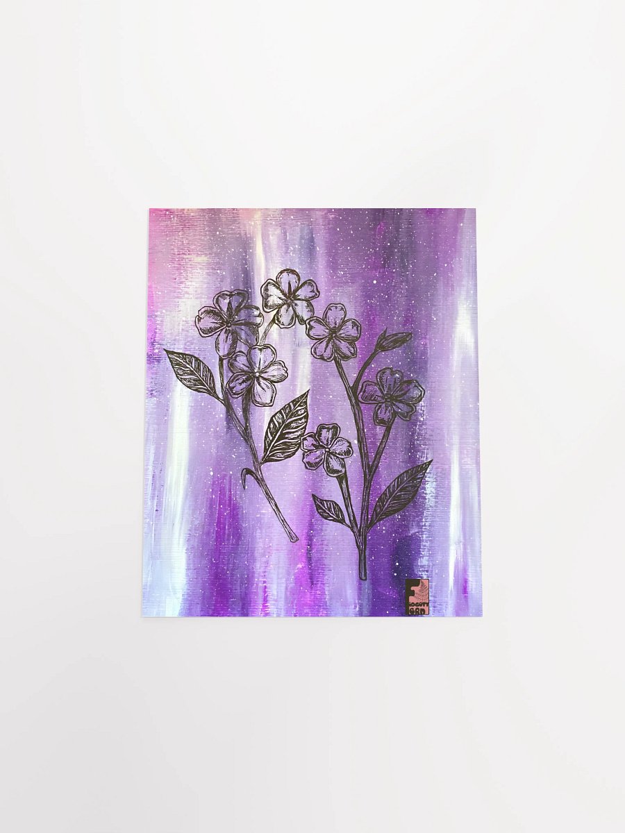 "Forget-Me-Nots" Poster Print product image (4)
