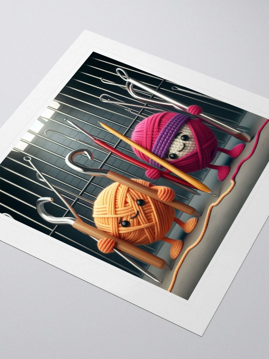 Bad Yarn Bandits 3 Kiss Cut Stickers product image (6)