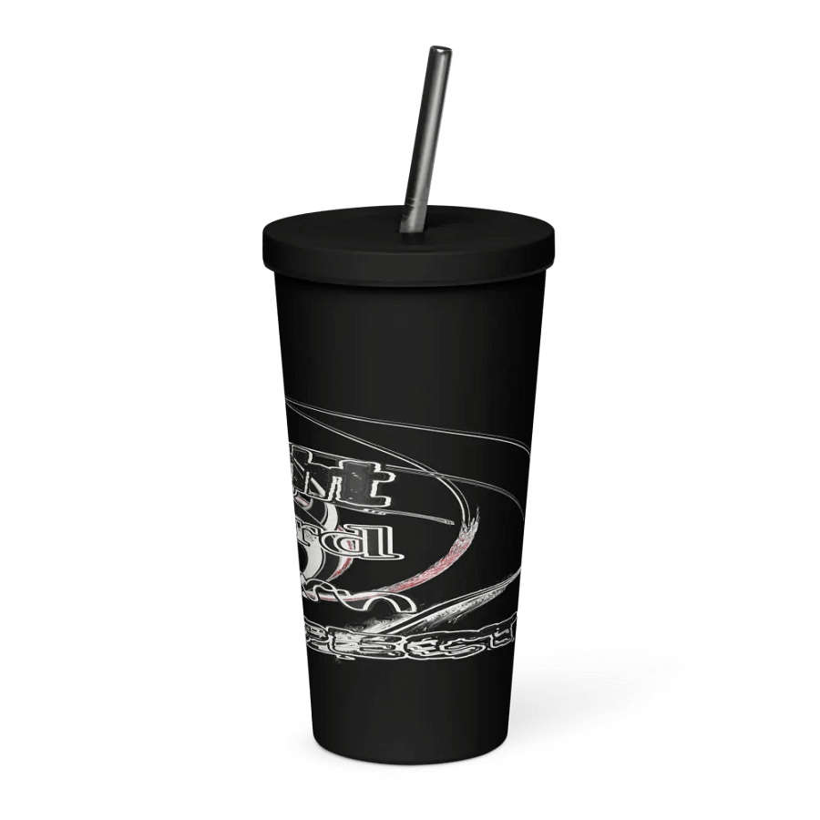 Fight Hard Earn Respect - Insulated Tumbler with a Straw product image (3)