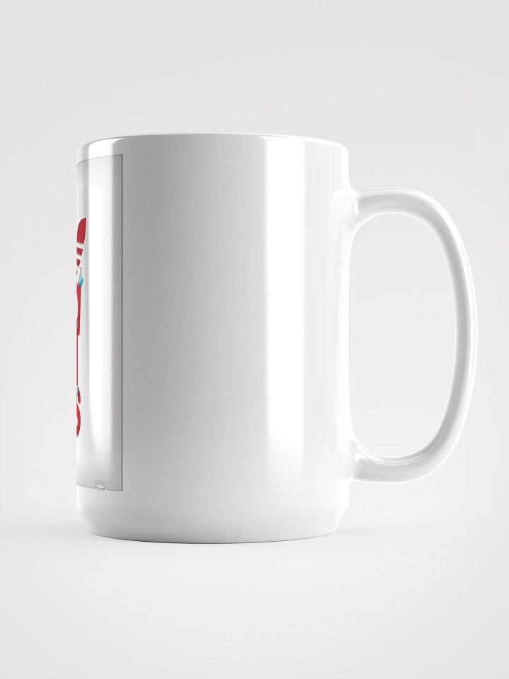 Peeling Effect adidas Logo White Glossy Mug product image (1)