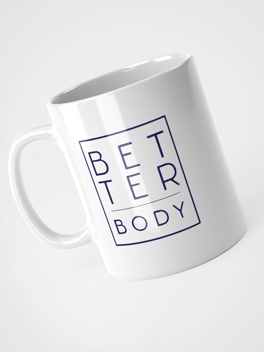 Better Body Black/Blue Logo Motivation Mug product image (7)