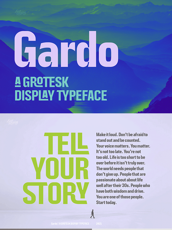 Gardo Grotesk | A Bold Condensed Display Typeface product image (1)