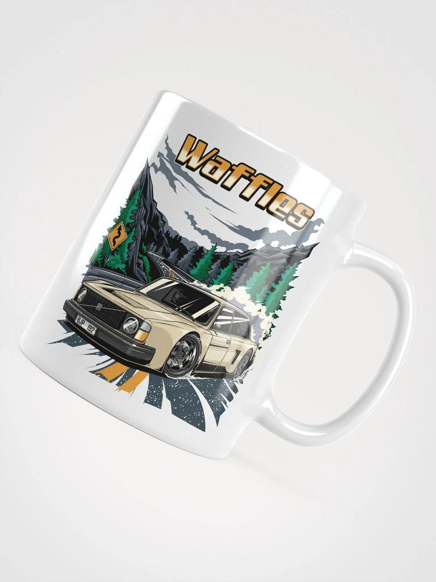 Waffles the Mid-Engine V10 Volvo Coffe Mug! product image (11)