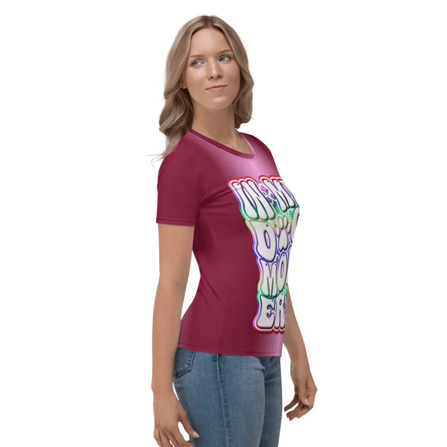 In My Dog Mom Era All Over Print T-shirt product image (5)