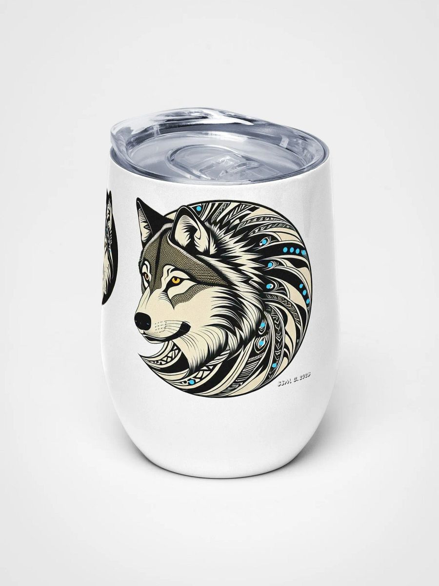 Timber Wolf Wine Tumbler product image (5)