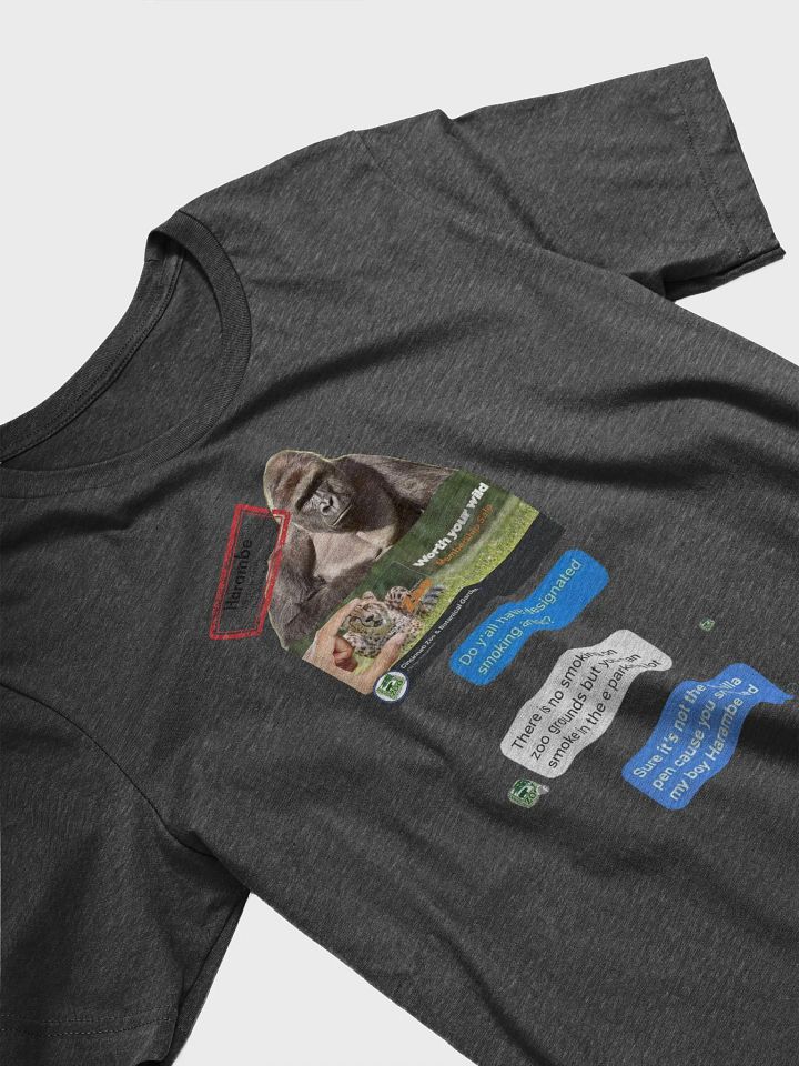 Smoking Section with Harambe - Men's Tee product image (1)