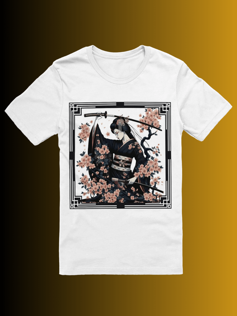 Sakura Samurai Elegance T-Shirt product image (4)