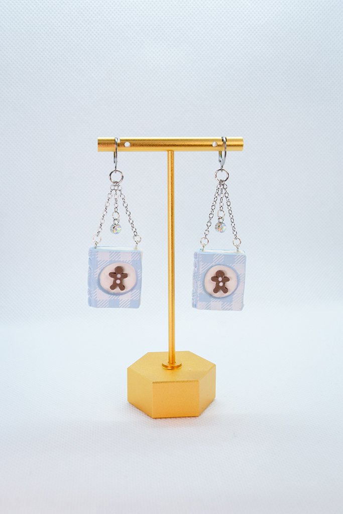 Blue Plaid Gingerbread Books product image (1)