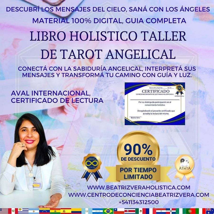 Libro holistico taller de tarot angélico product image (1)